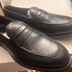 ALLEN EDMONDS Leather Penny Loafers -  Slip on Dress Shoes